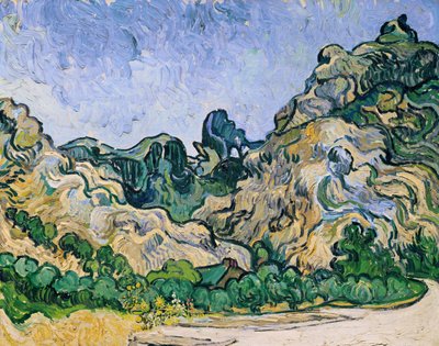 De Alpilles, 1889 door Vincent van Gogh